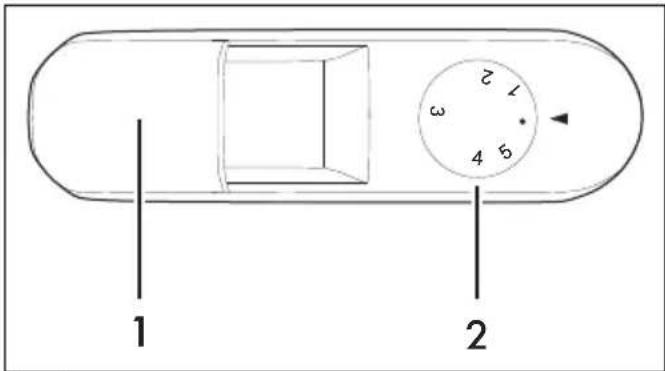 SMEG FAB10HRBL6 - Panneau des commandes - 1
