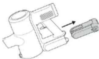 HISENSE HVC6463DA - RIMOZIONE DELLA BATTERIA DALL'ASPIRAPOLVERE - 2