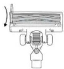 HISENSE HVC6463DA - Cleaning the brush - 4