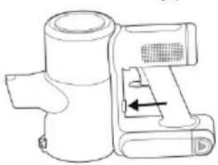 HISENSE HVC6463DA - Cleaning the dust bin and the filter - 3