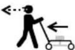 DEWALT DCB104 - Las siguientes son explicaciones de ilustraciones de peligros de seguridad importantes en la podadora. - 4