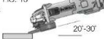 DEWALT DCB127 - ESMERILADO DE BORDES CON DISCOS DE ESMERILAR (FIG. 11) - 3