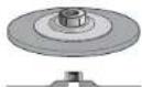 DEWALT DCB127 - Meules de finition 115 mm (4-1/2 po) - 3
