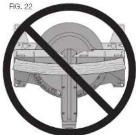 DEWALT DCB205 - SPECIAL SET-UP FOR WIDE CROSSCUTS (FIG. 24, 25) - 5