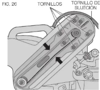 DEWALT DCB205 - Retiro y reemplazo de la correa (Fig. 4, 26) - 1