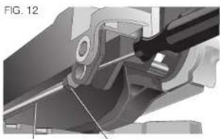 DEWALT DCB205 - MITER LOCK ADJUSTMENT (FIG. 12) - 1
