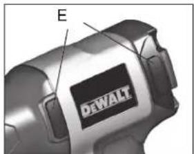 DEWALT DCB230 - POIGNÉE - 1