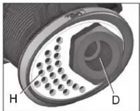 DEWALT DCB230 - AIR INLET - 1