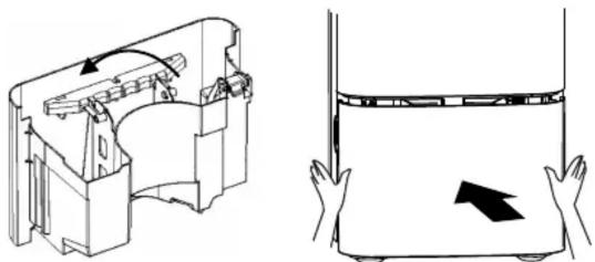 HISENSE D16CW - Option 1 Vidange du seau - 4