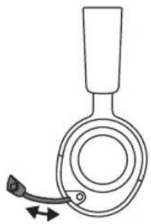 STEELSERIES Arctis Nova 5X Wireless - RETRACTABLE MICROPHONE - 1