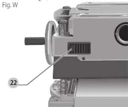 DEWALT DCB609 - To Replace the Brushes on your Planer (Fig. V, W) - 1