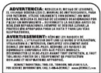 DEWALT DCE100 - REEMPLAZO GRATUITO DE LAS ETIQUETAS DE - 1