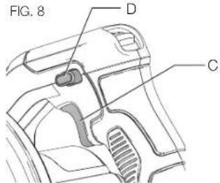 DEWALT DCE100 - ACAUTION: Do not point unit discharge at self or bystanders. - 1