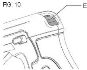 DEWALT DCE100 - Speed selection (Fig. 10) - 1