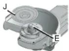DEWALT DWE5615 - MOUNTING NON-HUBBED WHEELS - 1