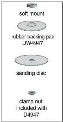 DEWALT DWE5615 - Sanding Discs - 1