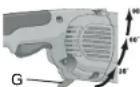 DEWALT DWE5615 - Como girar la caja de engranajes - 1