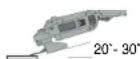 DEWALT DWE5615 - SURFACE GRINDING WITH GRINDING WHEELS - 1
