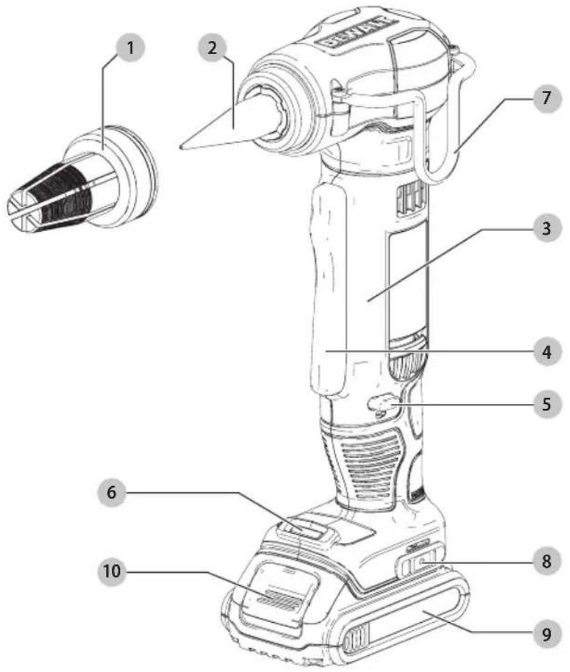 DEWALT DWHTHT450 - Définitions : symboles et termes d'alarmes sécurité - 1