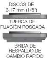 DEWALT DWHT20327 - MONTAJE DE DISCOS SIN CUBO (FIG. 9, 10) - 4