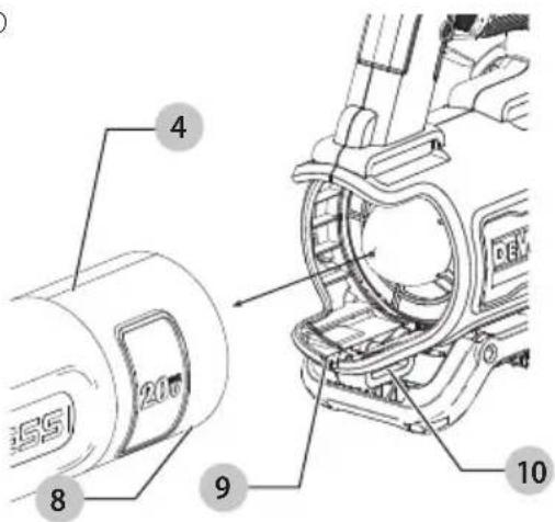 DEWALT DCBL722 - WARNING: - 1