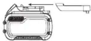 DEWALT DCBL722 - Mode Expédition : lorsque - 1