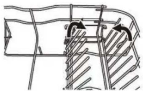 SCHNEIDER SCDW644D00 - Replier les supports des étagères - 3