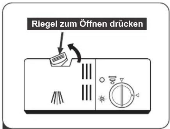 SCHNEIDER SCDW644D00 - Einstellen des Spülflüssigkeitsbehälters - 2