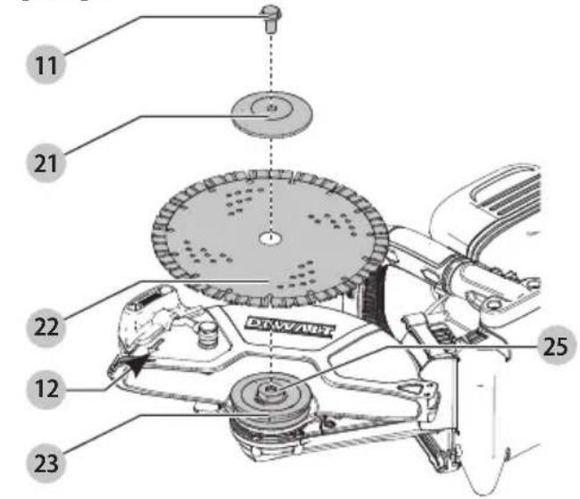 DEWALT DCS692 - Components - 3