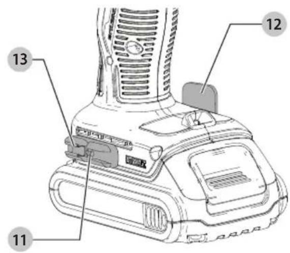 DEWALT DCD798 - Composants - 1
