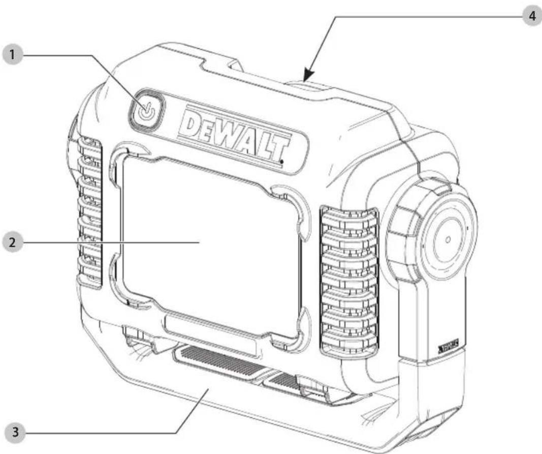 DEWALT DCL077 - Définitions : symboles et termes d'alarmes sécurité - 1