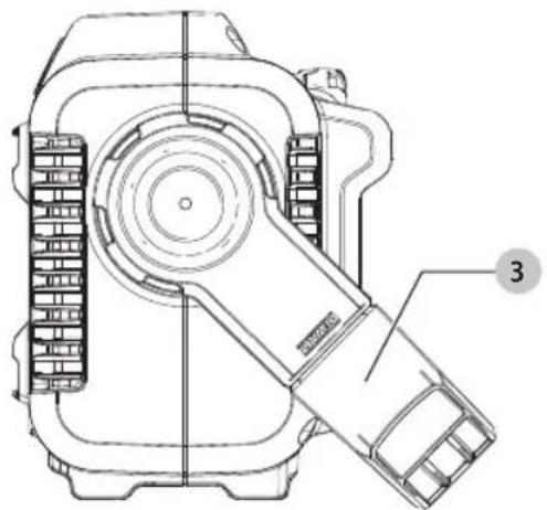 DEWALT DCL077 - Giro de Alojamento de Luz (Fig. C, D) - 2