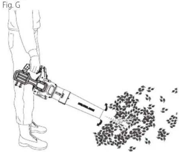 DEWALT DCBL772 - Encendido/Apagado (Fig. F) - 2