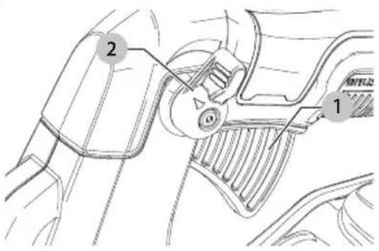 DEWALT DCBL772 - Encendido/Apagado (Fig. F) - 1