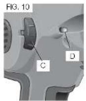 DEWALT DCB117 - Réglage de profondeur (Fig. 10) - 1