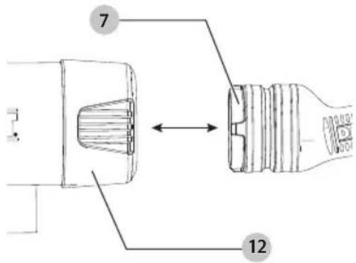 DEWALT DCB204 - To Empty the Dust Bag - 1
