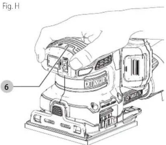 DEWALT DCB204 - Proper Hand Position (Fig. H) - 1
