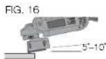 DEWALT DCB201-B3 - UTILISATION DES MEULES BOISSEAUX CONIQUES (FIG. 16) - 1