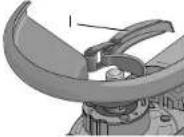 DEWALT DCB201-B3 - INSTALACIÓN Y REMOCIÓN DE LA GUARDA (FIG. 7) - 1