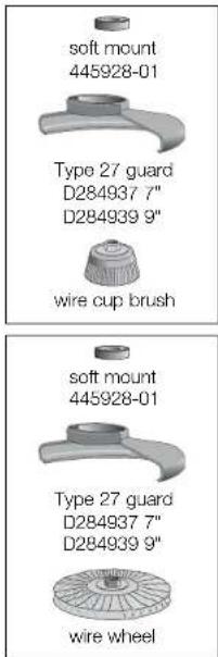 DEWALT DCB201-B3 - Flaring Cup StonesWire Wheels Cutting Wheels - 1