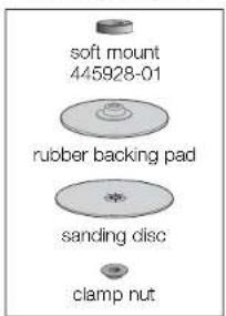 DEWALT DCB201-B3 - Sanding Discs - 1