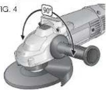 DEWALT DCB201-B3 - Positionnement du carter d'engrenages (Fig. 4) - 2