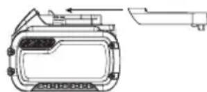 DEWALT DCS378 - FLEXVOLTTM-akun kuljetus - 1