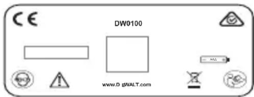 DEWALT DW0100 - WARNING: - 1
