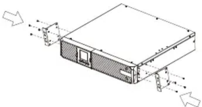 CONCEPTRONIC ZEUS51E - Step 1: Rackmount ears installation - 1