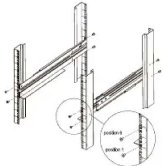 CONCEPTRONIC ZEUS51E - Paso 2: Instalación de rieles de montaje en rack (optional) - 2