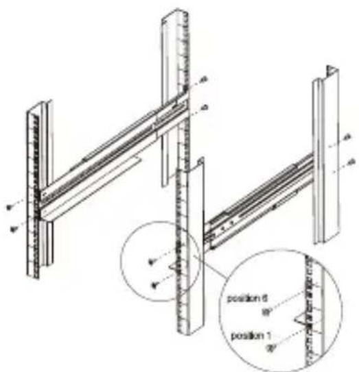 CONCEPTRONIC ZEUS51E - Schritt 2: Installation der Rackmontageschienen (optional) - 2