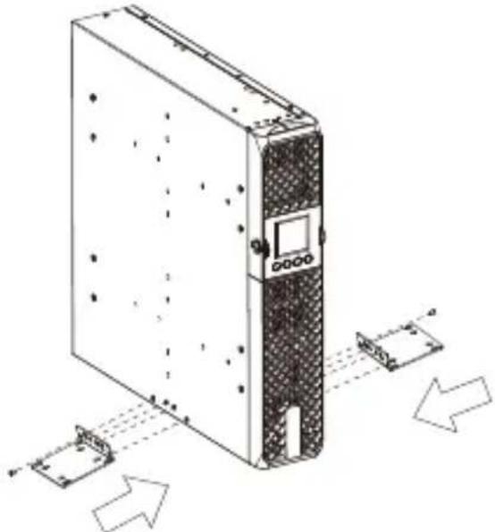 CONCEPTRONIC ZEUS51E - Schritt 1: Befestigen der Basisständer - 1