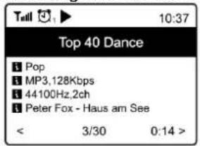Audizio Ferrara - Starten met afspelen van internetradio - 2