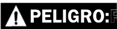 Simpson IR3040012B - SÍMBOLOS DE ALERTA DE PELIGRO - 1
